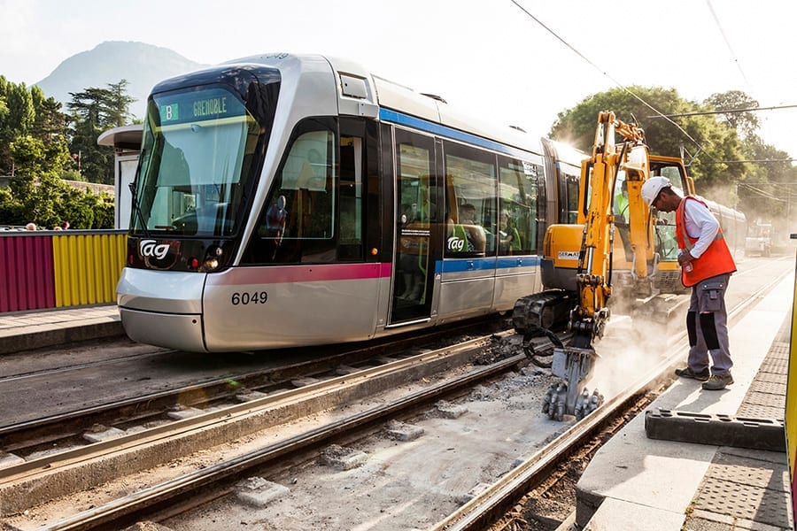 Bruno Ramain, photographe de travaux publics à Grenoble dans les Alpes